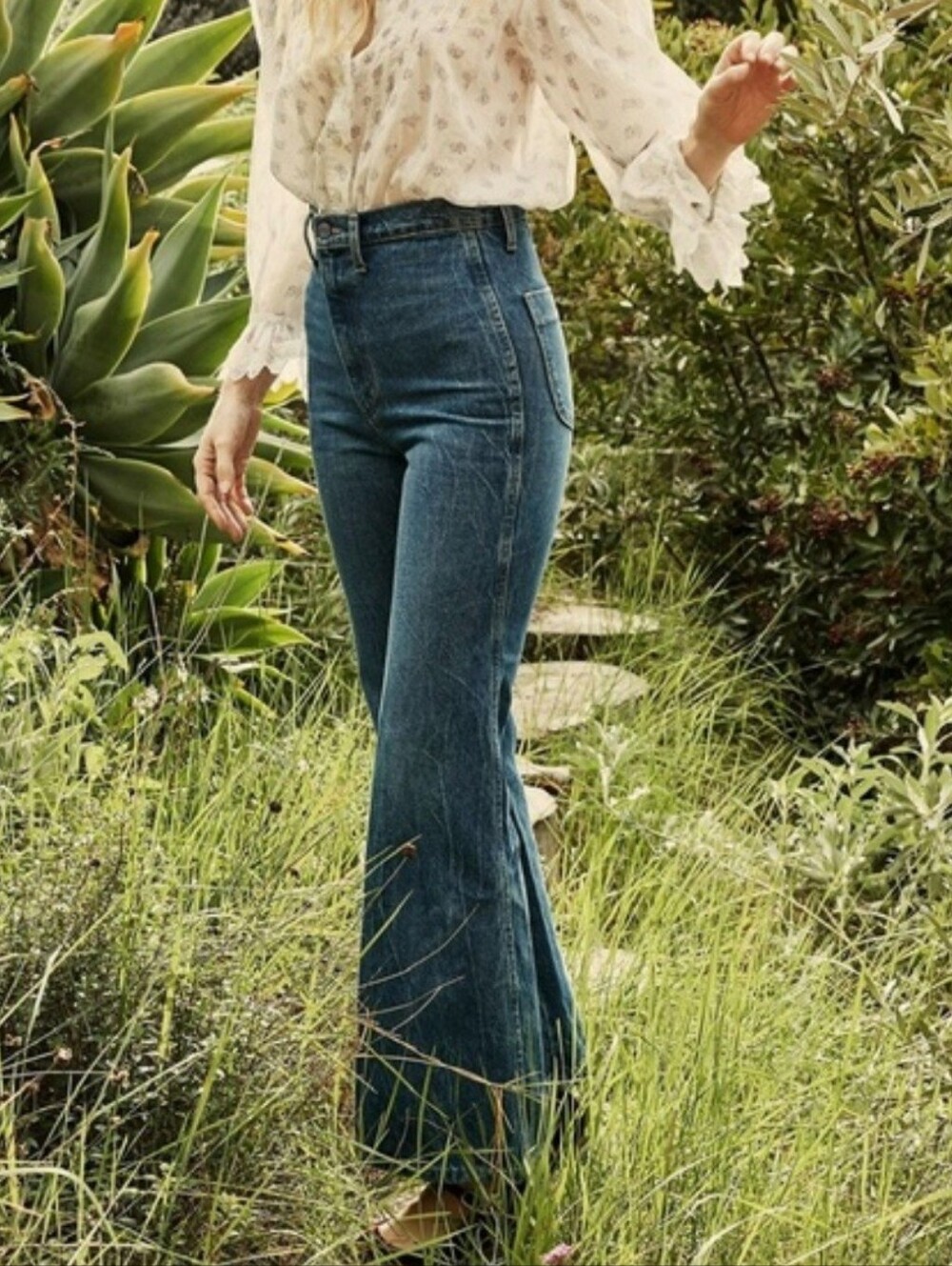 Doen Melody Cotton Highrise Flare Jeans 31